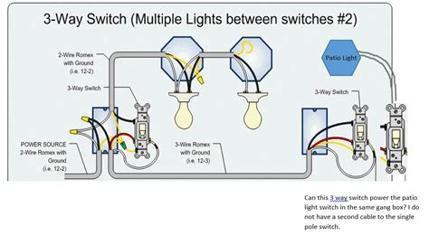 Can I Power A Single Pole Switch From The End Of A 3 Way Home