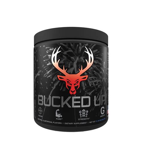 Bucked Up Pre Workout Red Snow Cone 30 Servings Gnc Preworkout