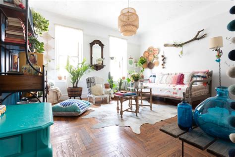 Maximalist Bohemian Eclectic Plant Filled Home Photos Apartment Therapy