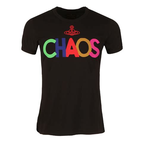 vivienne westwood anglomania chaos print classic t shirt oxygen clothing