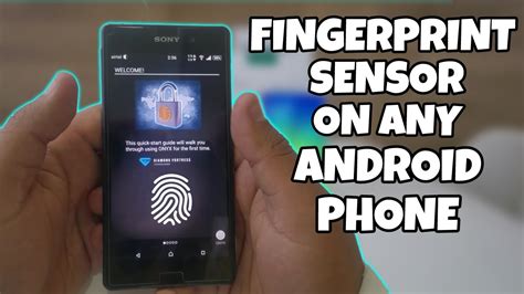 Fingerprint Sensor On Any Android Phone Youtube