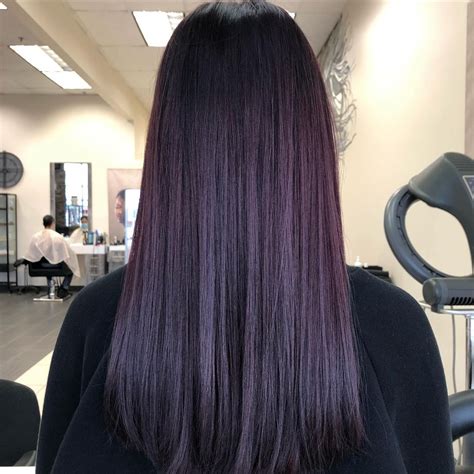 Dark Purple Hair Color Ideas For Women Trending In
