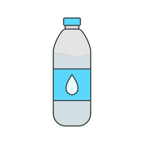 Vector Water Bottle Icon 354264 Vector Art At Vecteezy