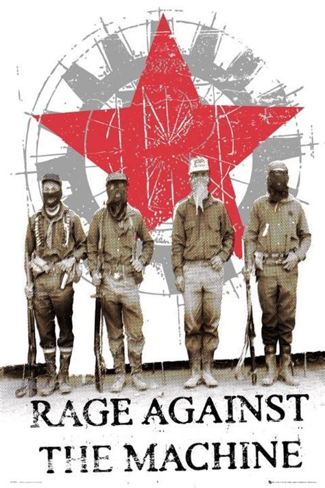 Tickets to shows, concerts and more! Bestel de Rage against the machine - starsoldiers Poster ...