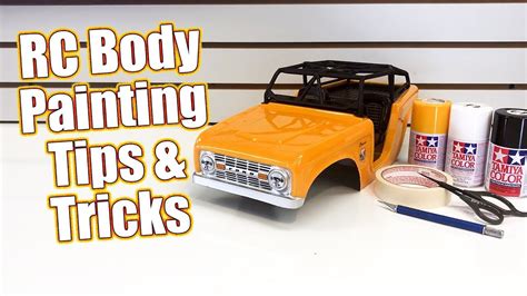 Simple Rc Body Painting Tips And Tricks How To Spray Paint The Pro