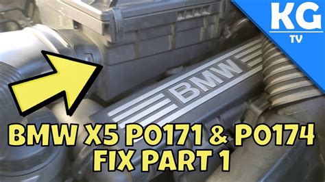 How To Fix P0171 And P0174 Engine Code Vacuum Leak Video Bmw Mercedes