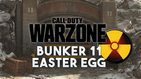 Call Of Duty Warzone How To Unlock Secret Bunker 11 Easter Egg