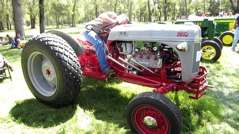 Ford Tractor With Flathead V8mov Youtube