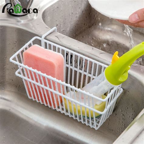 Buy Kitchen Soap Sponge Holder Sink Storage Rack Brush