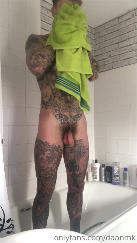 HOT TATTOED DANNY OUT OF SHOWER ThisVid Com