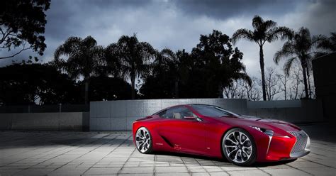 Lexus 2012 Concept Hybrid Car Selective Color Hd Wallpaper ~ Hd Car