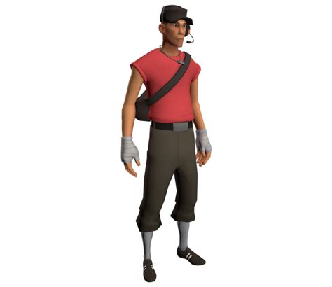 Pc Computer Team Fortress 2 Scout The Models Resource