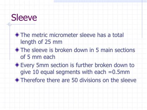 Ppt The Outside Micrometer Powerpoint Presentation Free Download