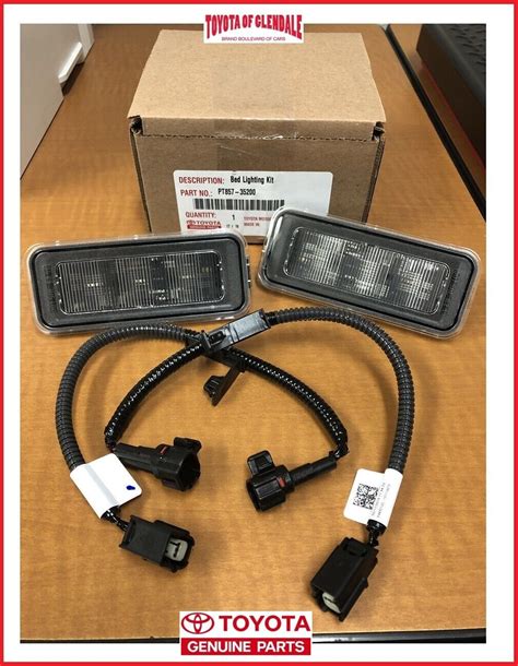 2020 2023 Toyota Tacoma Bed Lighting Kit Genuine Oem Fast Shipping