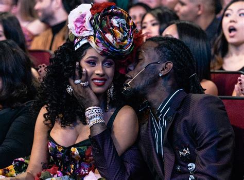Cardi B And Offset From American Music Awards 2018 Candid Moments E News