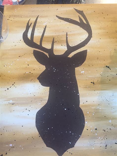 Easy Deer Paintings