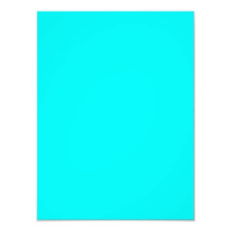 Neon Blue Teal Light Bright Fashion Color Trend Photo Print