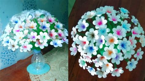 Bunga Hias Dari Kertas Diy Paper Flowers Ide Kreatif Bunga Dari