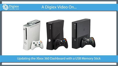 Update The Xbox 360 Dashboard With A Usb Memory Stick Youtube