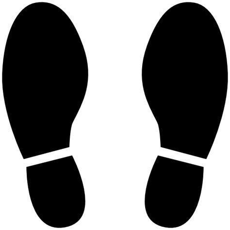 Shoe Footprints Sticker