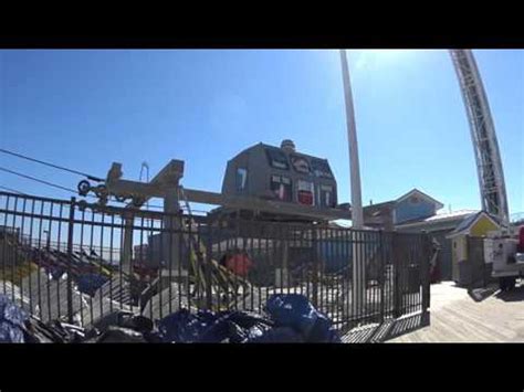 Getting The Seaside Heights Sky Ride Ready For Summer Video