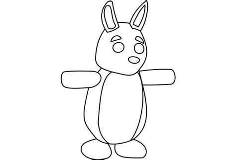 Adopt Me Kangaroo Coloring Pages Coloring Pages