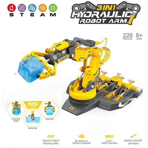 Buy Fovolat Robot Arm Toy Engineering Toys For Kids Hydraulic