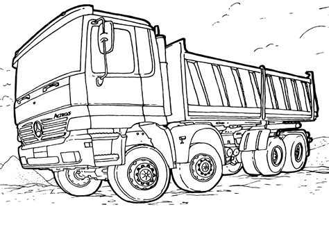 Special vehicle coloring pages | Coloring pages to download and print