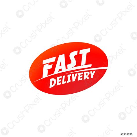Delivery And Shipping Logo Vector Fast Delivery Sign Fast Delivery