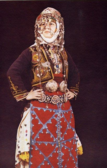 Traditionally The Turkmen Womens Costume Was A Long Sack Dress Over