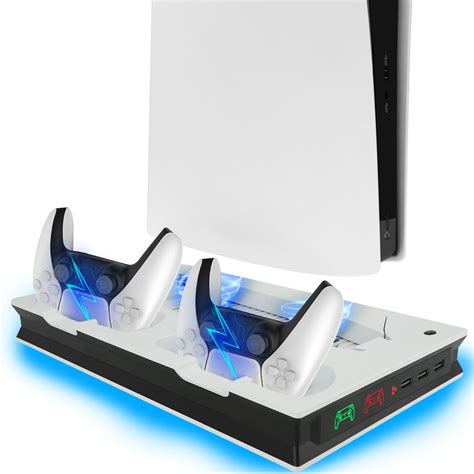 Ps5 Cooling Fan Stand Eeekit Playstation 5 Vertical Digital Edition