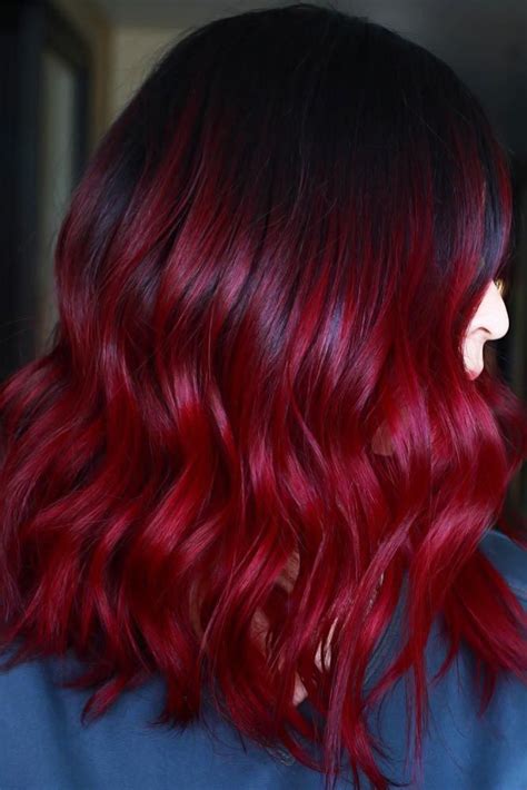 The Most Popular Shades Of Dark Red Hair For Distinctive