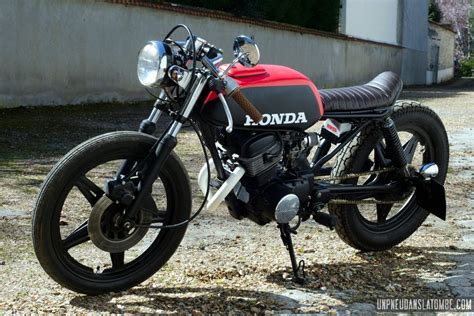 Alle details over je motorfiets. Une Honda CB 125 Twin cafe-racer, à la sauce Vini Garage ...