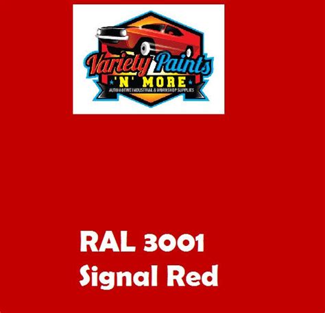 Ral3001 Signal Red Polyurethane 2k Nason 2k Enamel 4 Litres