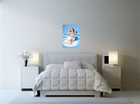 Buy Thevinylguru Pin Up Girl Wall Decal Sticker Bath Time Blonde