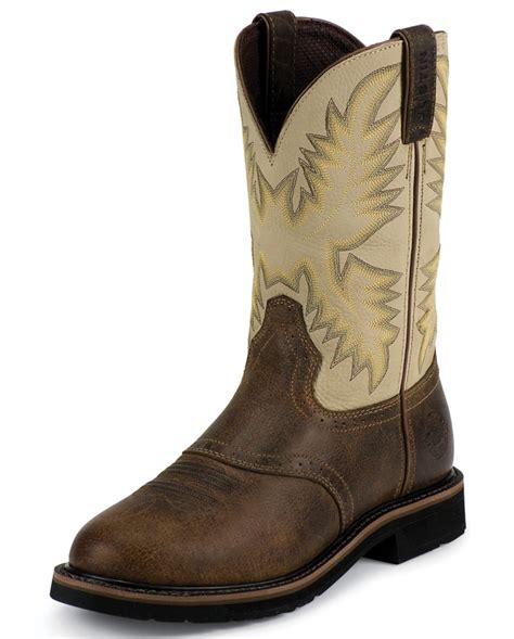 From the makers of justin boots, a western wear company with a history that stretches back more than 130 years, comes justin original work boots. Justin® Original Workboots Men's Stampede Work Boots ...