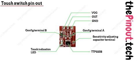 Ttp223 Touch Switch Pinout Diy Usthad