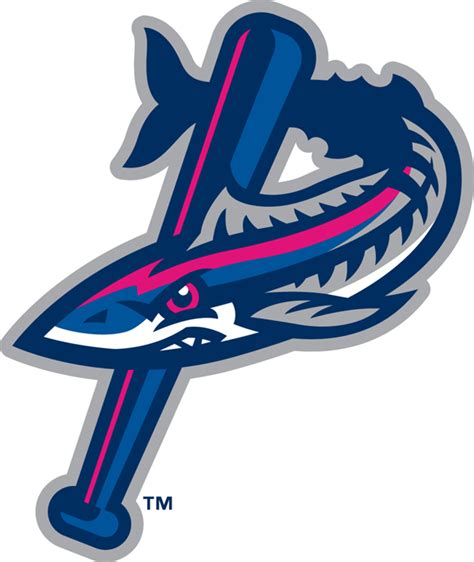 Pensacola Blue Wahoos Unveil Logo Look Ballpark Digest