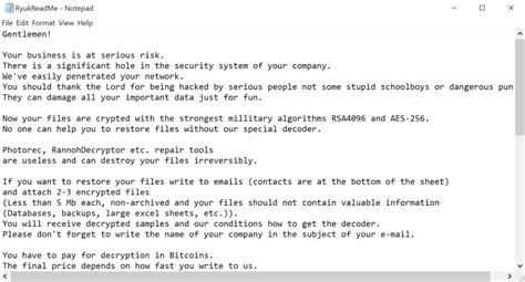 What Is Ryuk Ransomware A Detailed Breakdown