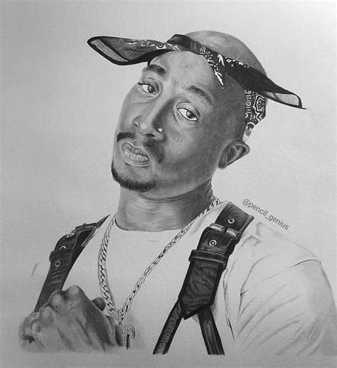 Pencil Drawings Of Tupac