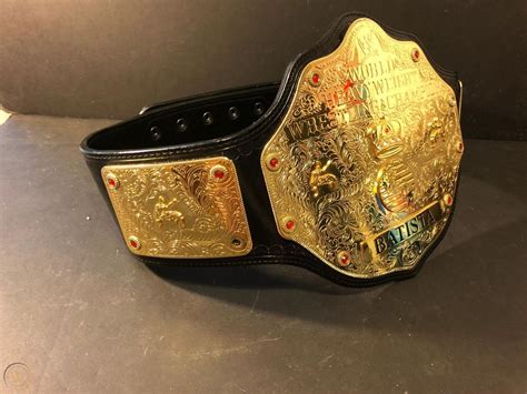 Batista Wwe World Heavyweight Wrestling Champion Big Gold Belt Snap