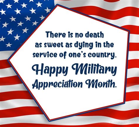 Military Appreciation Month Wishes And Quotes Best Quotationswishes