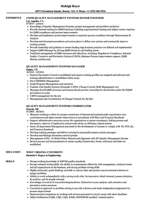 When writing your resume, be sure to reference the job description and highlight any skills, awards and certifications that match with the requirements. Quality management coordinator cover letter July 2020