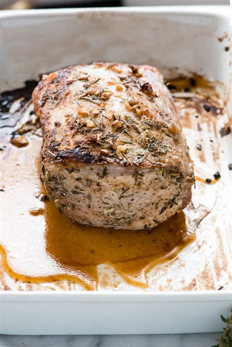 Perfectly cooked pork chop is always boneless pork chops are excellent for searing because they are thick and tender. Boneless Pork Loin Roast with Garlic and Fresh Herbs
