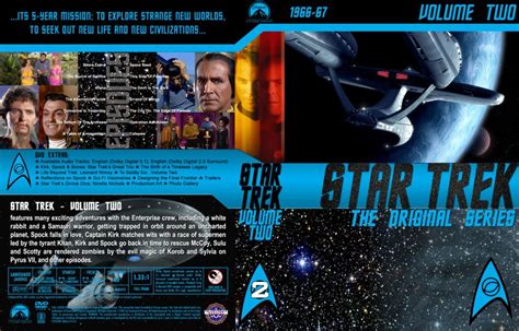 Star Trek The Original Series Volume 2 Tv Dvd Custom Covers Star
