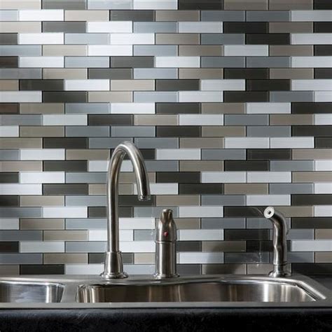 02:58 before you think that tile means traditional, check out these twists. 8 Photos Menards Backsplash For Kitchens And Review - Alqu ...
