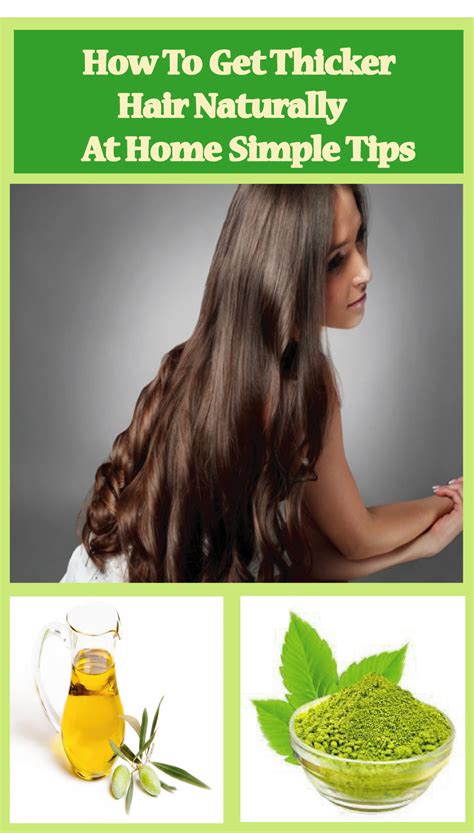 Enriched with polyphenols, green tea is one of the best remedies to get thicker hair. How To Get Thicker Hair Naturally At Home : 3 Simple Tips ...