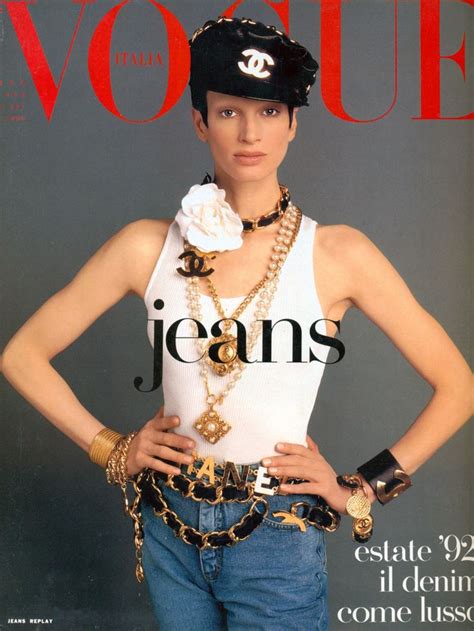 Kristen Mcmenamy Throughout The Years In Vogue Supermodels Vogue