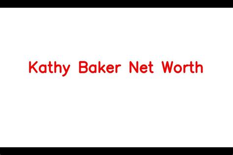 Kathy Baker Net Worth Details About Films Cars Age House Income