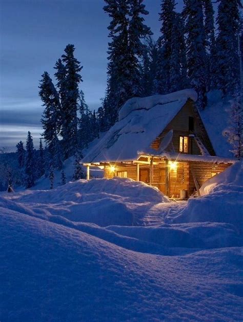 Pin By Bob Hickman On Cozy Cabins Winter Cabin Winter Scenery